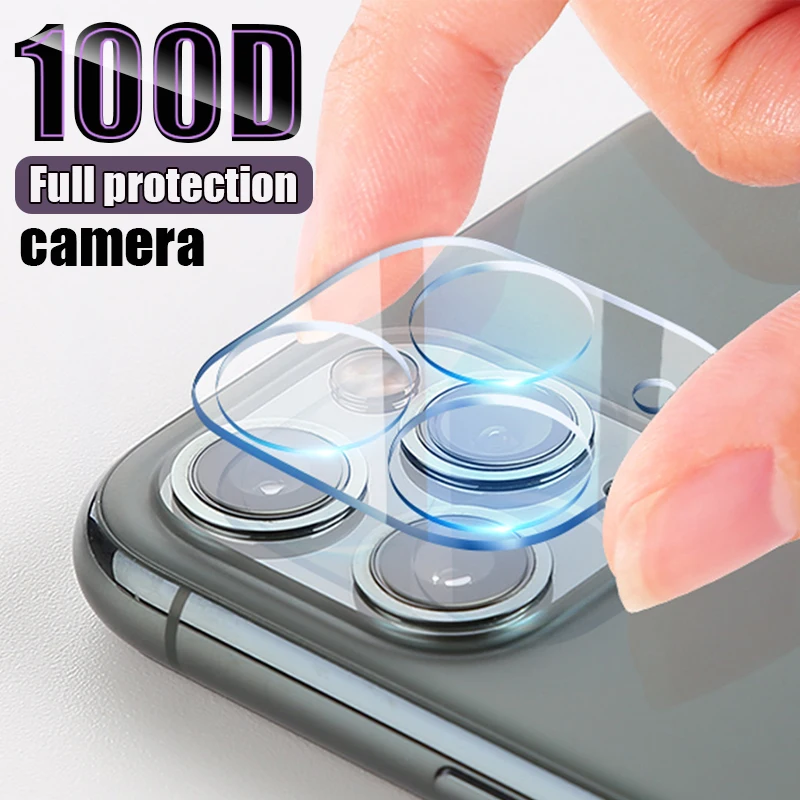 

Защитное стекло для экрана и объектива камеры iPhone 11 Pro Max, закаленное, 100D