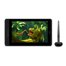 HUION KAMVAS Pro 12 Digital Graphic Tablet Battery-Free Pen Display Drawing Tablet Monitor with Tilt Function AG Glass Touch Bar