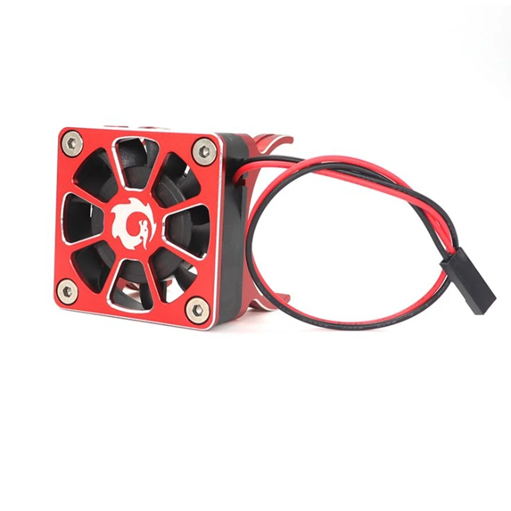 

New RC Metal Motor Radiator Motor Cooling Fan For TRAXXAS TRX4 GT4 SLASH Hobby KM2 TH2 540 550 3650 3660 3670 3674 Upgrade parts