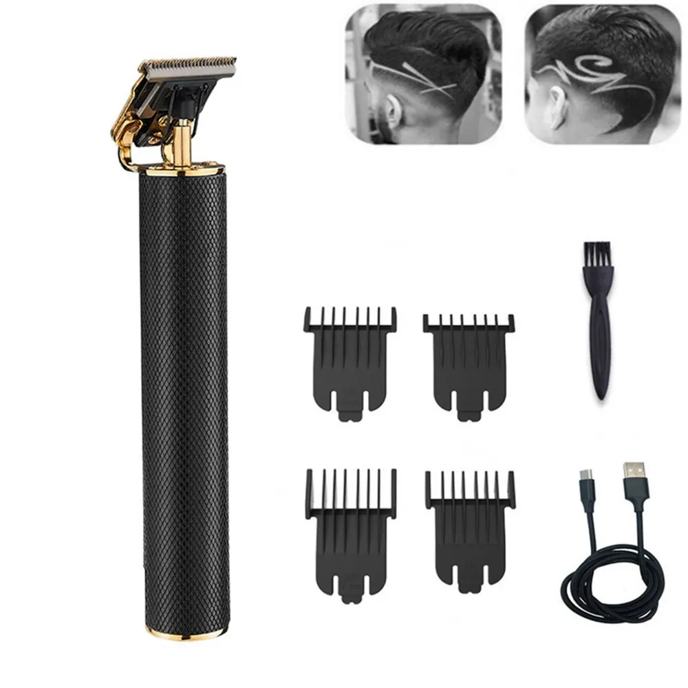 Машинка для стрижки волос мужская с керамическими лезвиями профессиональный
