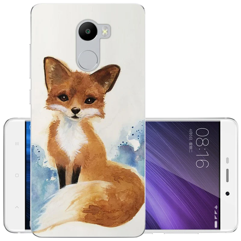 CROWNPRO Мягкий ТПУ для 16 Гб Xiaomi Redmi 4 чехол силиконовый чехол для телефона защитный чехол для Redmi 4 чехол s - Цвет: QHL