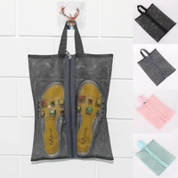 foldable storage bag fashion toiletry bag travel accessory underwear socks shoes bags beach swimming bag classic mesh handbag