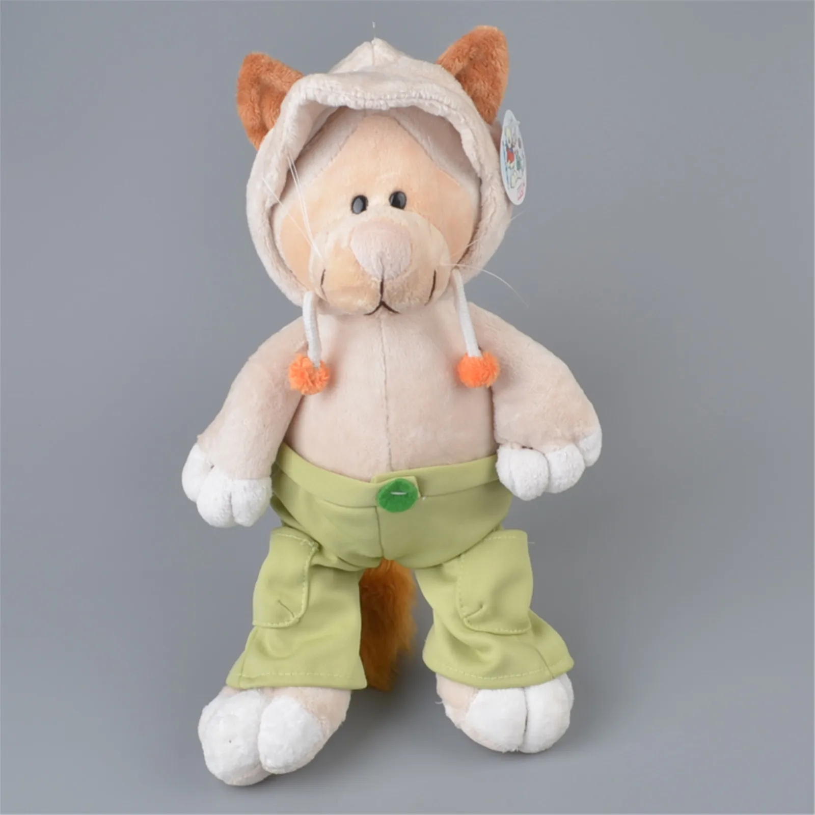 Милая леопардовая кошка 35 см плюшевые игрушки цивета кошки коала милые супер