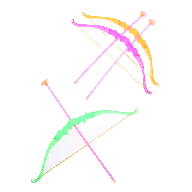

8cm Kids Shooting Outdoor Sports Toy Bow Arrow With Sucker Plastic Toys for Children Outdoor Funny Toys Gifts kit Kids Toy