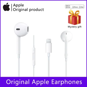 Original Apple Earpods 3.5mm Plug & Lightning Connector Headphone Wired Earphones Microphone In-ear 