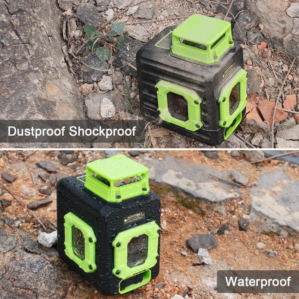 Самонивелирующийся лазерный уровень Huepar нивелир с пересечением горизонтальных