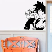 cartoon anime guys movie heros bo wall sticker janpan manga wall decal nursery kids children room vinyl decor