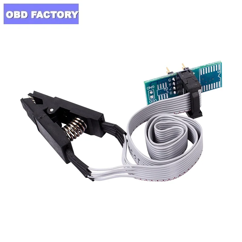 Automotiver 8 Pin SOIC8 SOP8 OBD2 чип Автомобильный разъем гнездо адаптер BIOS/24/25/93 программист| |