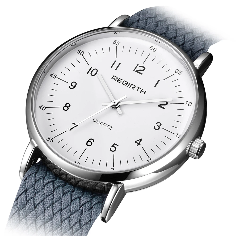Quartz Watches Casual Fashion Women's Female Stylish Business Military Watch Man Woman Fabric Nylon Strap Clock | Дом и сад