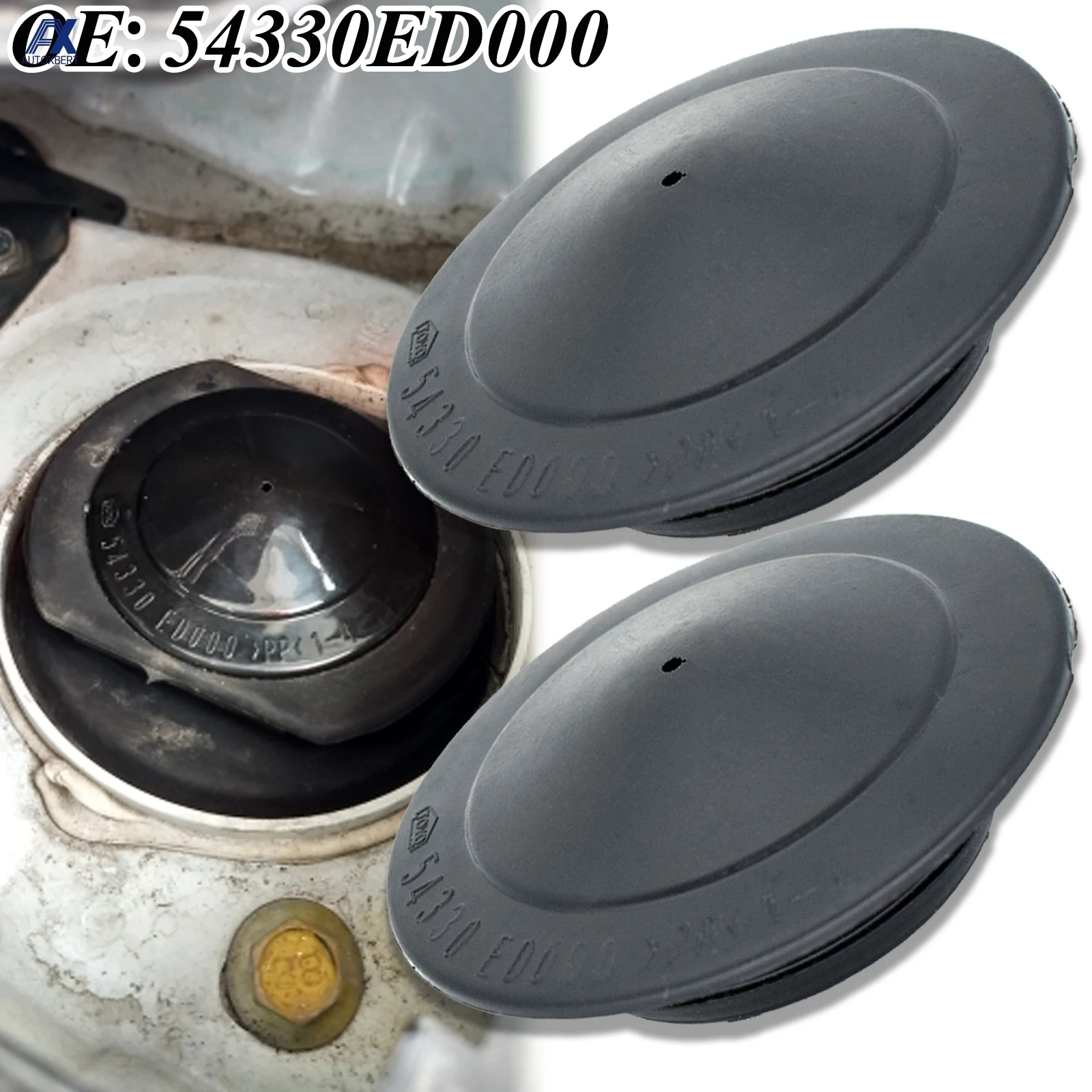 

Pair Front Suspension Strut Mount Cover For Nissan ylphy Almera G11 March Micra K12 Wingroad AD Y12 54330ED000 Rustproof Cap