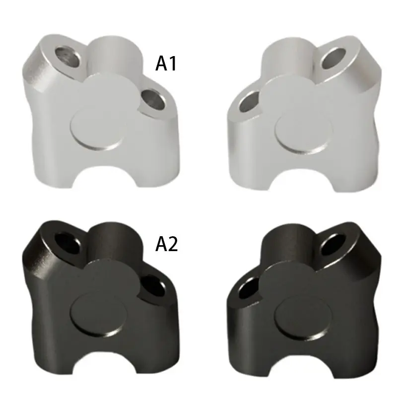 

Universal Anodized 2 Inch Pivoting Motorcycle Handlebar Riser For 7/8" 22mm fat handleBars Clamp