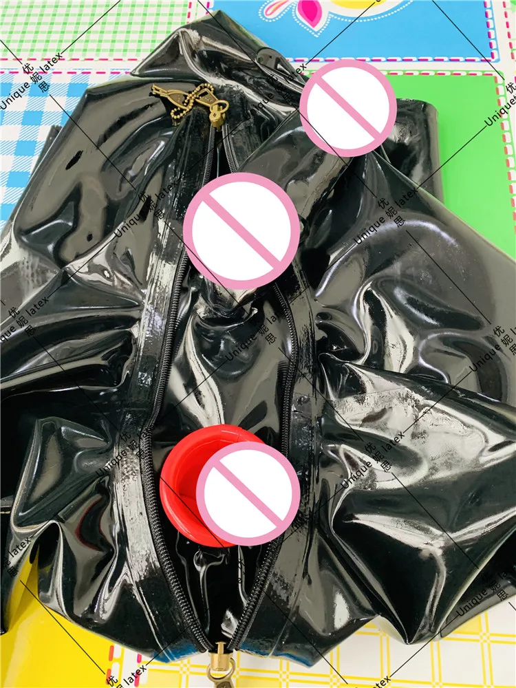 Мужское латексное нижнее белье замок скрытые два презерватива |