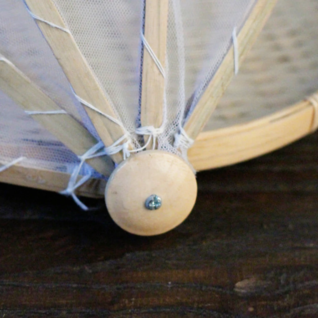 2 шт. Бамбуковая сетчатая накидка для пикника | Обустройство дома