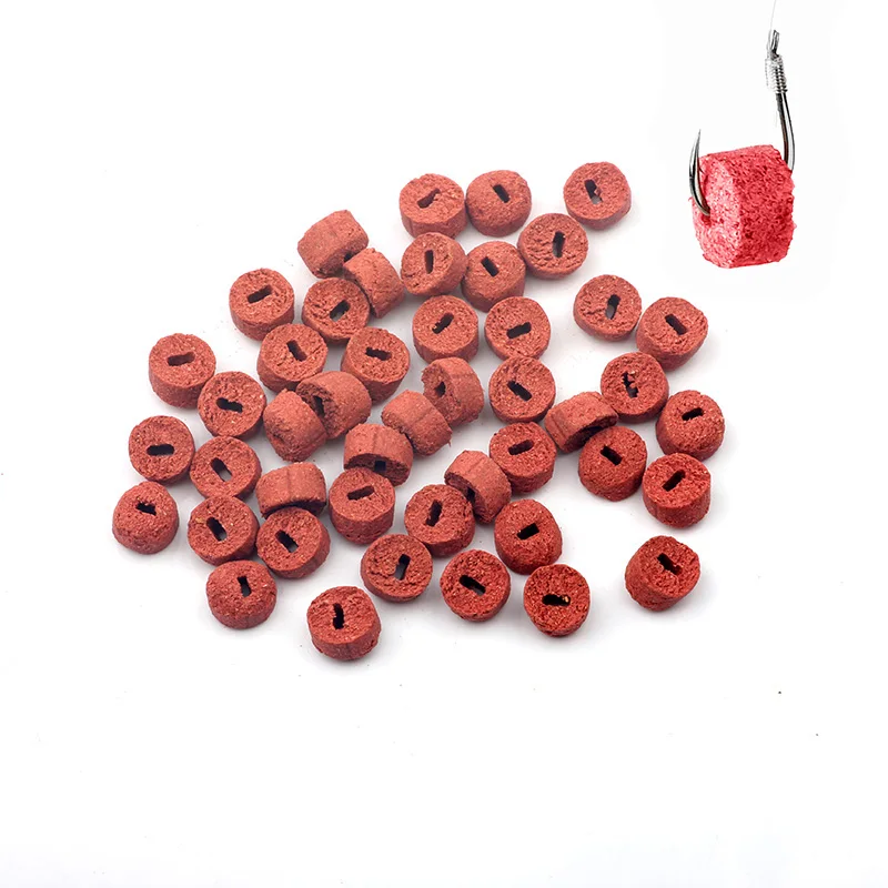 

100Pcs/50pcs Carp Baits River Sea Fishing Tackle Carp Fish Baits Fresh Scent Crucian Grass Lures Fishing Bait Fishing Supply