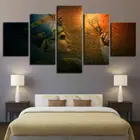 5 шт., постеры на холсте с изображением старинной королевы Египта