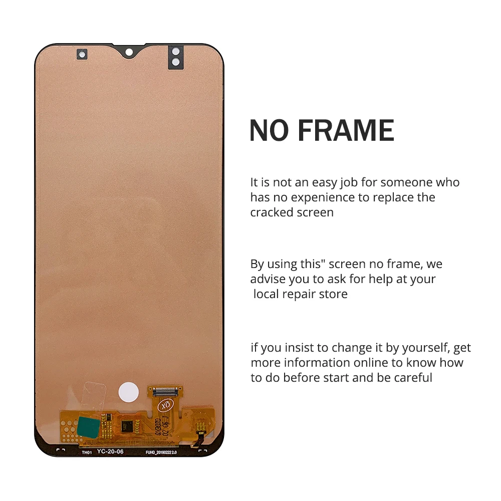 100% протестированный сенсорный ЖК-экран для Samsung Galaxy A30S дигитайзер в сборе дисплей