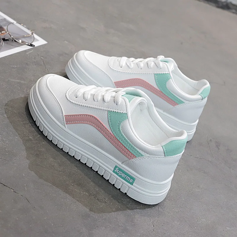 

Women Casual Shoes 2021 New Sneakers Women Vulcanize Shoes walking Fashion Platform Sneakers Femme Krasovki YYJ187