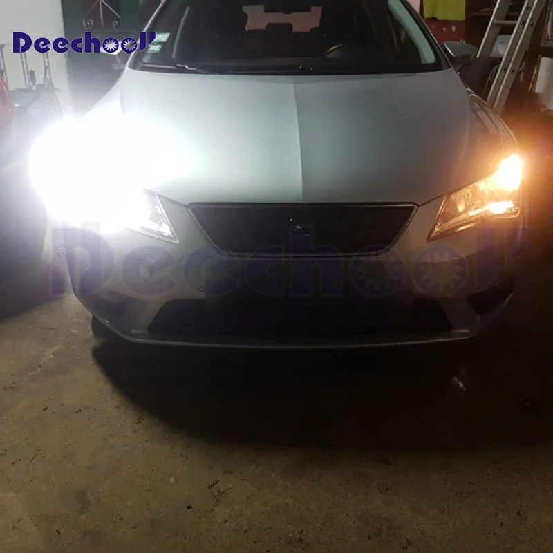 Чисто белый 7 2 Вт реальный Canbus без ошибок 1156 P21W S25 12SMD светодиодный ная лампа для SEAT
