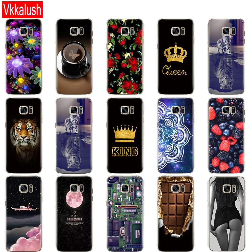 Чехол для Samsung S6 G920 G920F G920A чехол Galaxy Edge G925F G925I G925A G925T Силиконовый ТПУ телефона |