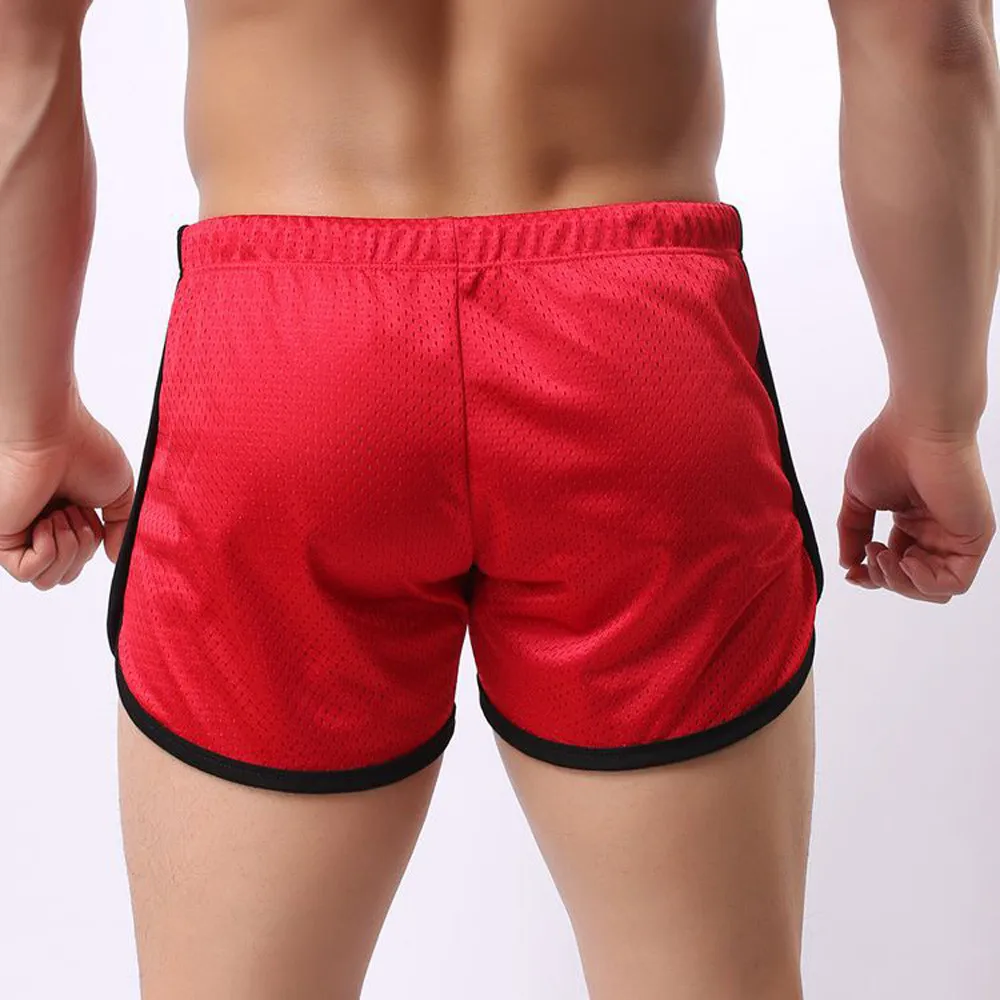 

Men Quick Dry Running Shorts Outdoor Sports Training Fitness Jogging Marathon Shorts Bodybuilding Fashion Casual New Short Pants