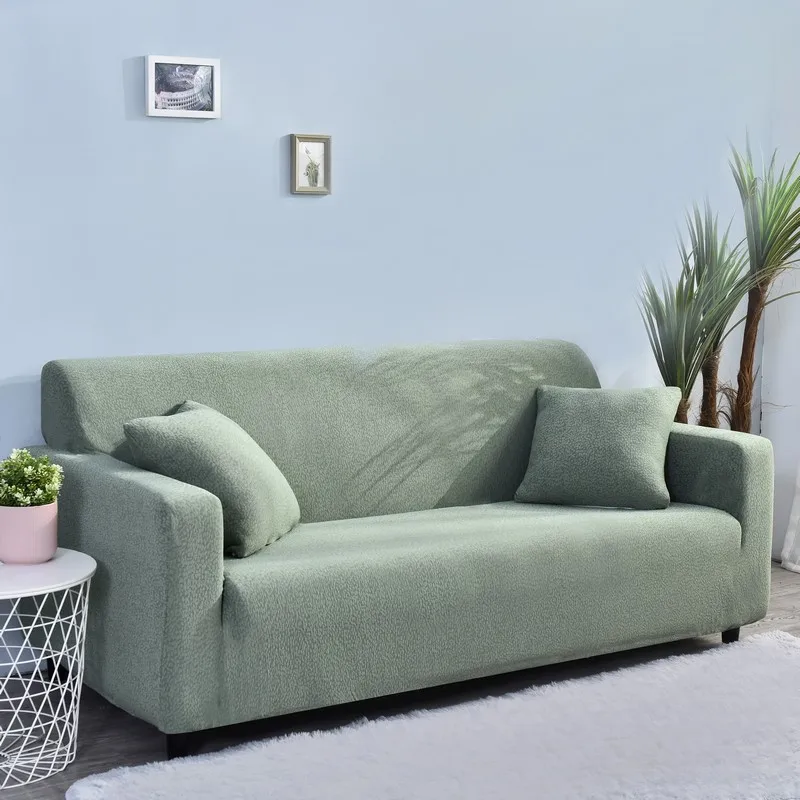 

Waterproof Sofa Covers for Living Room Seersucker Big Elasticity Stretch Couch Cover Sectional Corner Loveseat Sofa Slipcovers