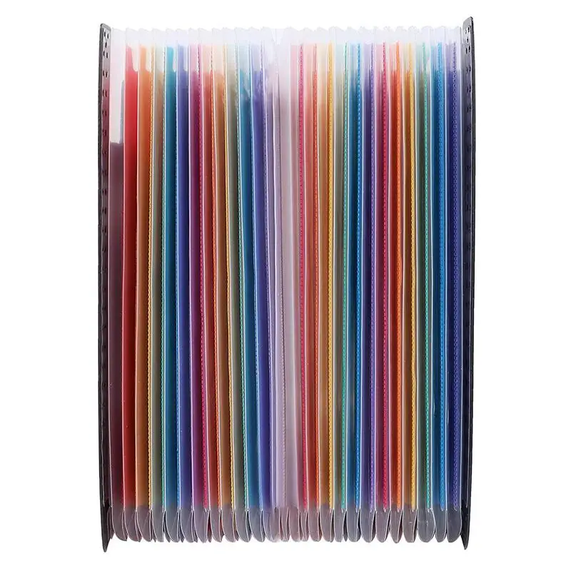 Папка для документов расширяющаяся с 24 отделениями | Канцтовары офиса и дома