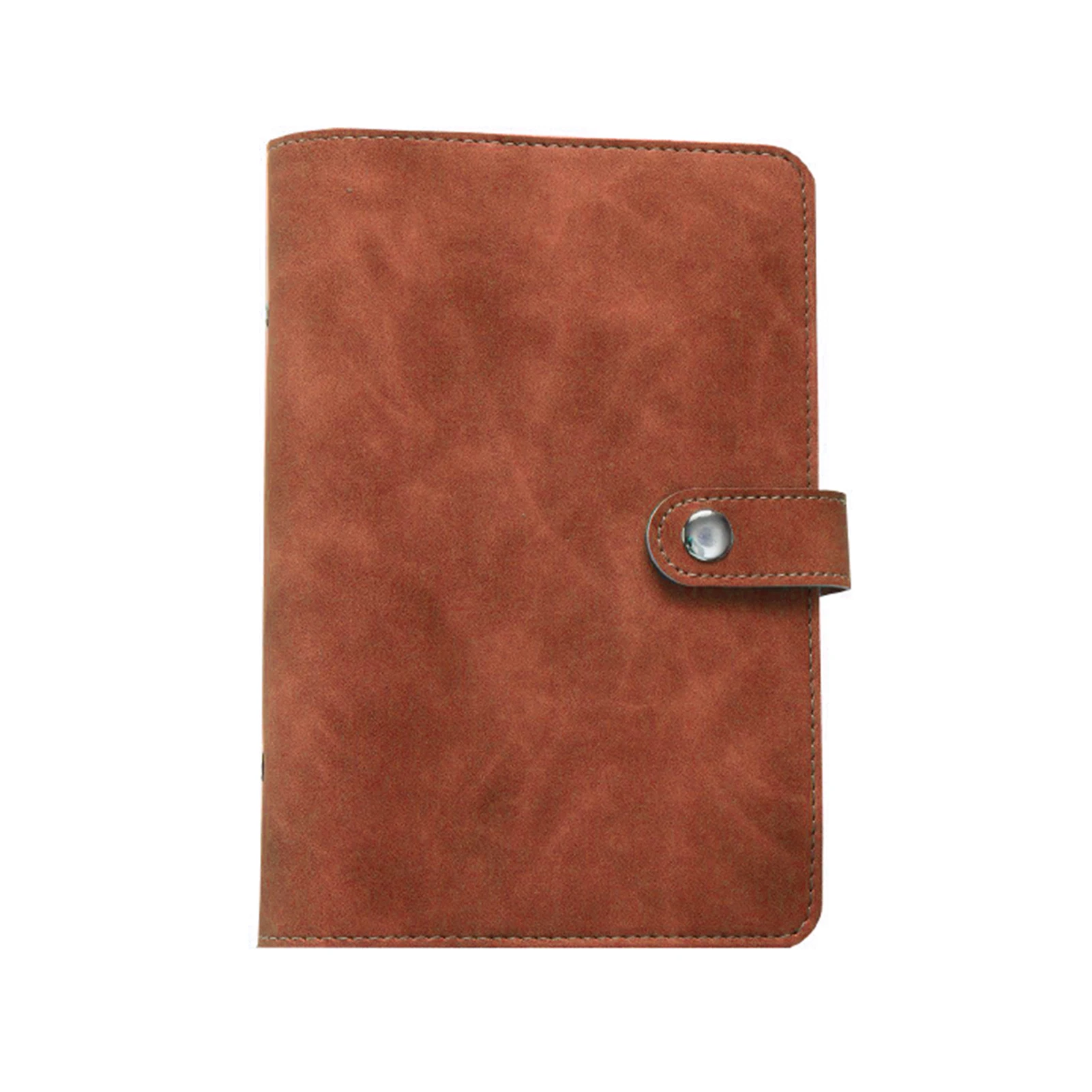 

A6 Divider Documents Cards Planner PU Leather Loose Leaf Home Office Daily 6 Ring Notebook Binder Gift Privacy Protection School