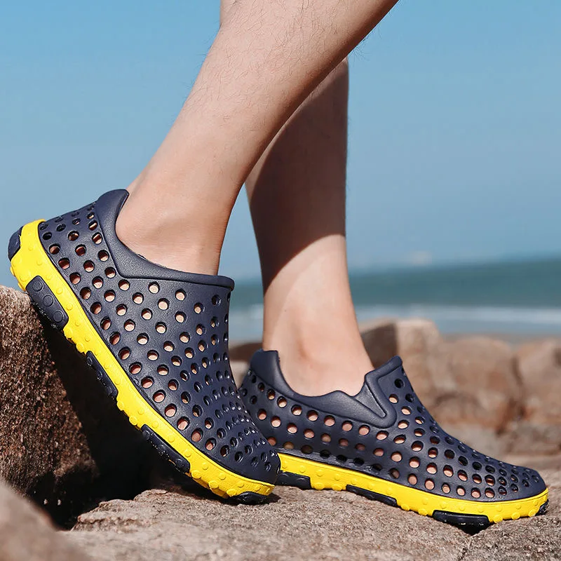 

WEH Mens Flip Flops Sandals Casual Men Shoes Flats Summer Fashion Beach Flip Flop Slippers Sapatos Hembre Sapatenis Masculino