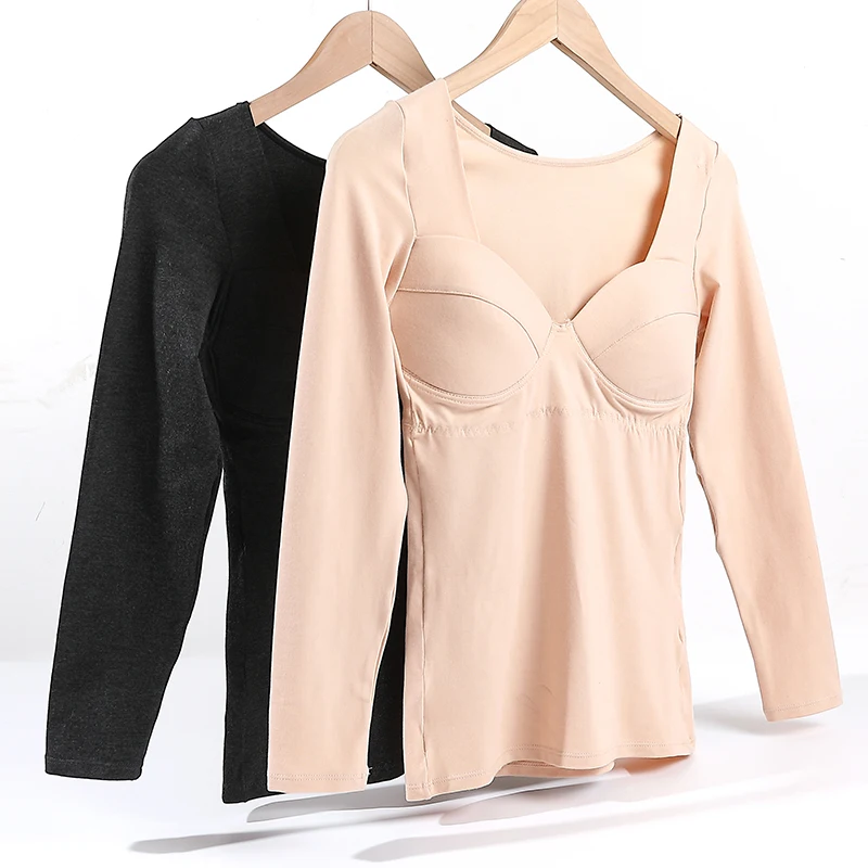 

Lingere Winter Thin Thermal Underwear Seamless Bodysuit For Women Lady Long Sleeve Sexy Women's Intimates Underwear & Sleepwears