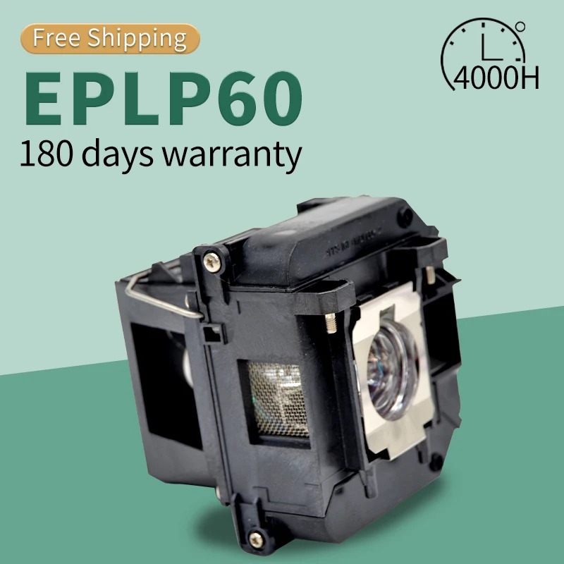 Фирменная Новинка ELPLP61/V13H010L61 Лампа для проектора EPSON EB-915W EB-925 EB-910W EB-D6150 EB-D430 EB-D435W |