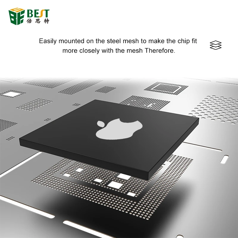 BST-IP (A8-A14) Apple Tie Net 7PCS легко устанавливается в интернет-чипе из оловянных соединений, аккуратно объединенных.