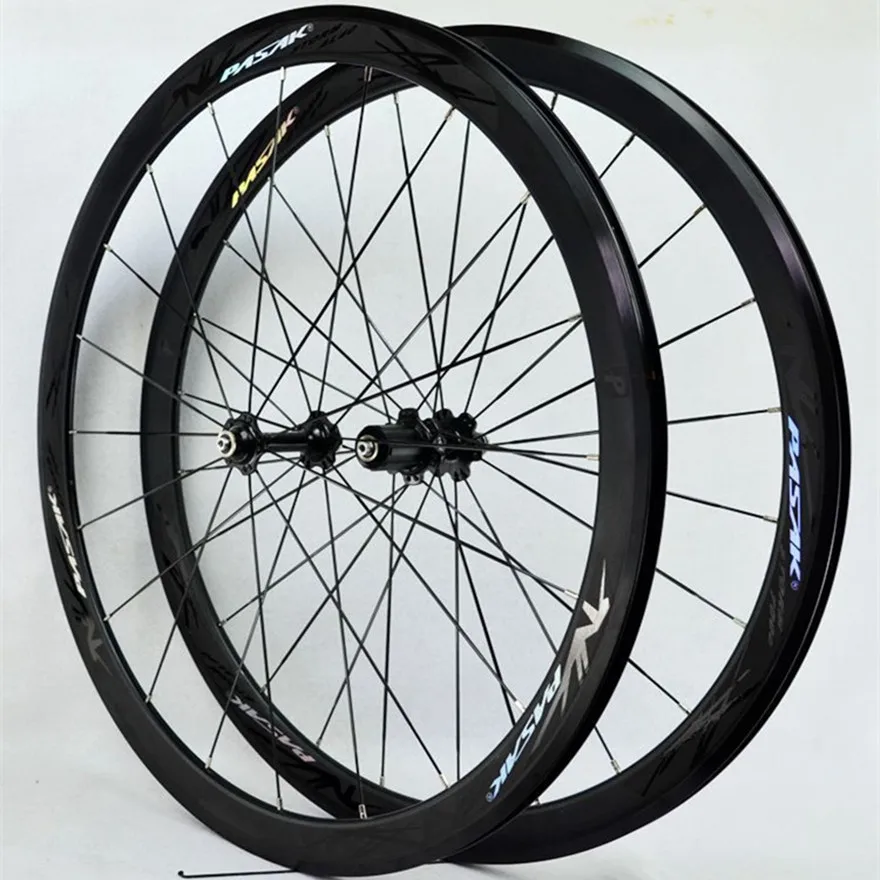 Дорожный велосипед 40 мм полоса плоских спиц ультралегкий герметичный подшипник