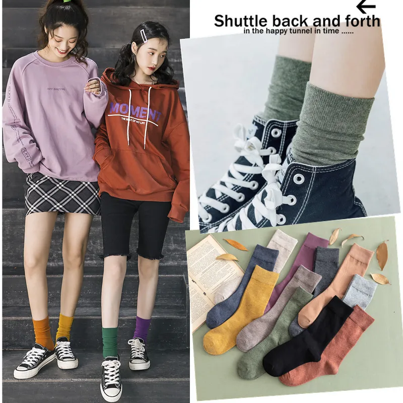 SP & CITY женские модные одноцветные носки хлопковые повседневные удобные короткие