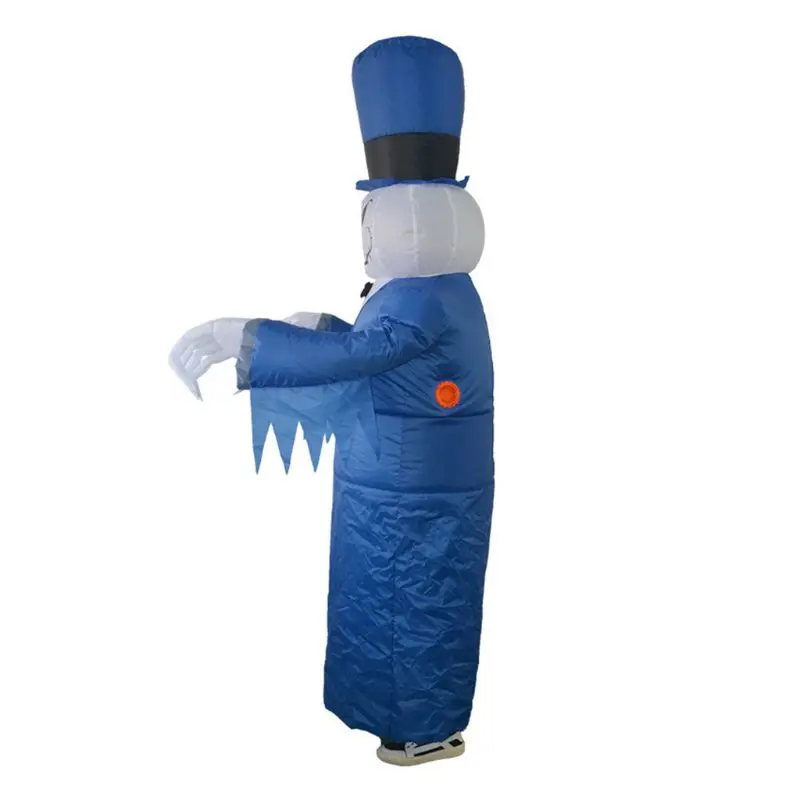 

Q0KF Inflatable Blue Ghost Costume for Adult/ Teen, Halloween Fancy Dress Up Cosplay Costume Halloween Fancy Dress (Height