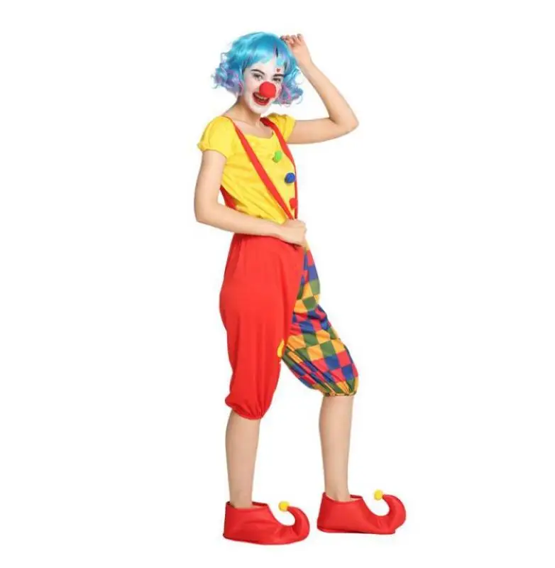 Purim женский костюм клоуна карнавал Хэллоуин Цирковые Костюмы взрослый для женщин