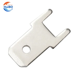 50/100pcs 4.8 Circuit board insert 4.8mm PCB soldering terminals Circuit board insert thickness 0.5/0.8 PCB welding sheet