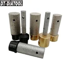DT-DIATOOL 1 шт Dia Вакуумные Паяные алмазные наконечники с 58-11 или M14 или M10 резьбовые фрезы для столешницы из камня