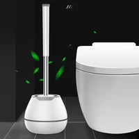 nordic creative toilet brush long modern eco friendly toilet brush holder cleaning tools brosse toilette bathroom fixture df50mt