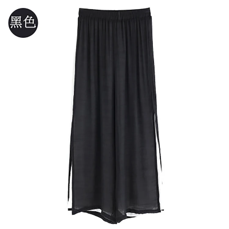 Modern Dance Acrobatics Pants Vents Of Cotton And Linen Practise Wide-Legged Elegant Classical Yoga Clothes One Piece |