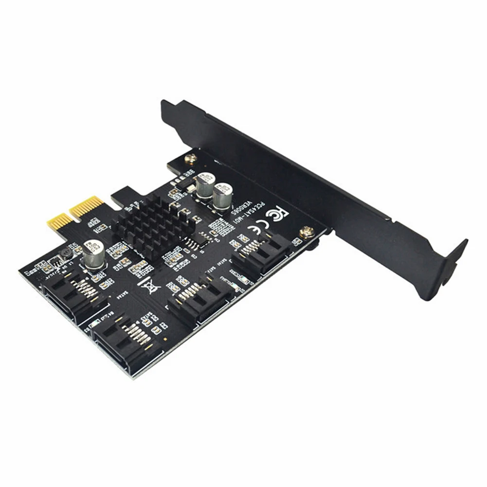 4 порты и разъёмы sata iii адаптер pci e к