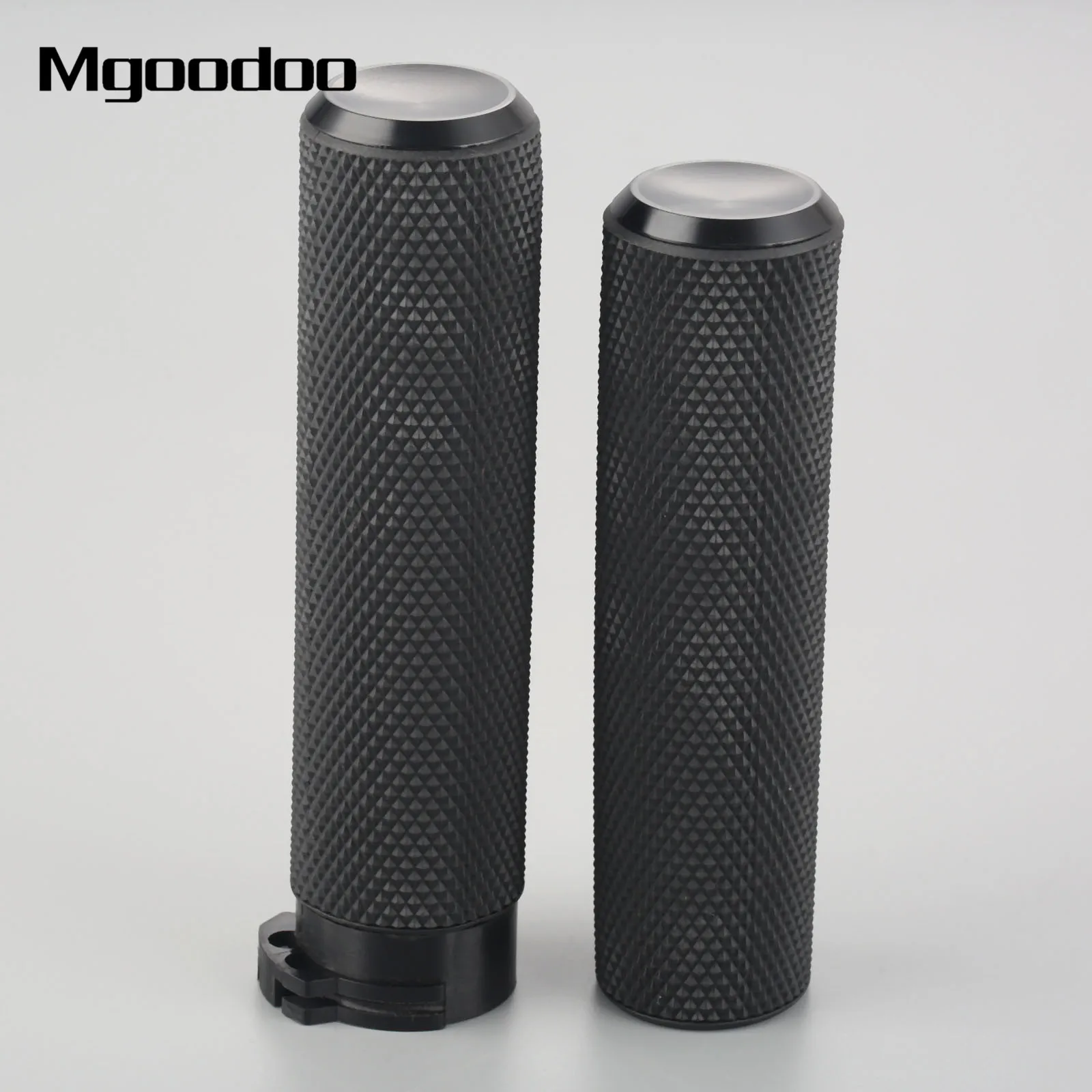 Mgoodoo 1 &quot25 мм черные ручки для мотоцикла с ЧПУ гоночного руля алюминиевые моделей