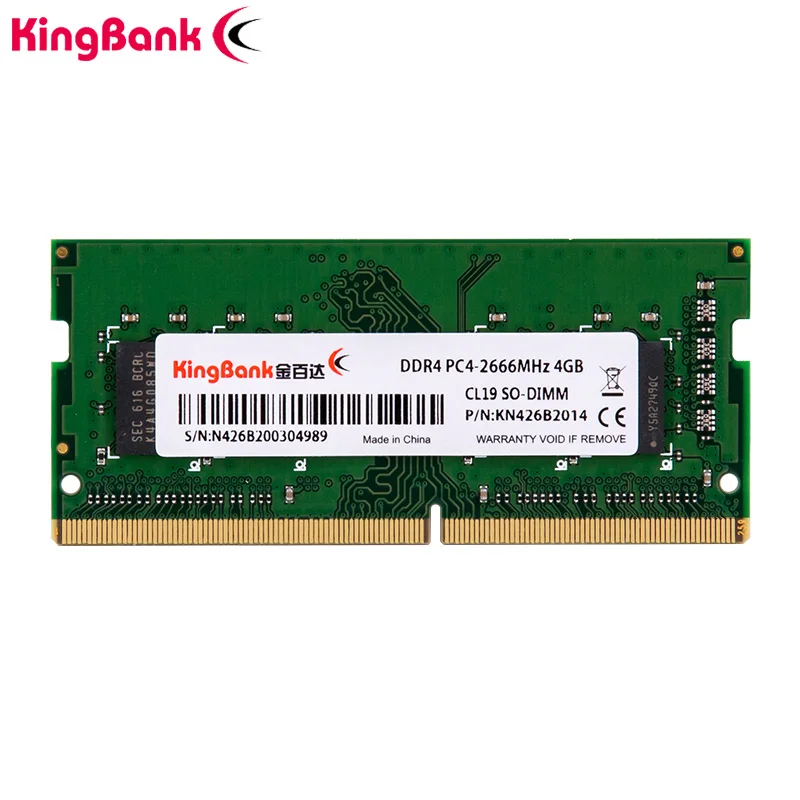 

kingbank DDR4 memory Ram 8GB 16GB 2666mhz 1.2V sodimm 260pin high performance notebook laptop memory