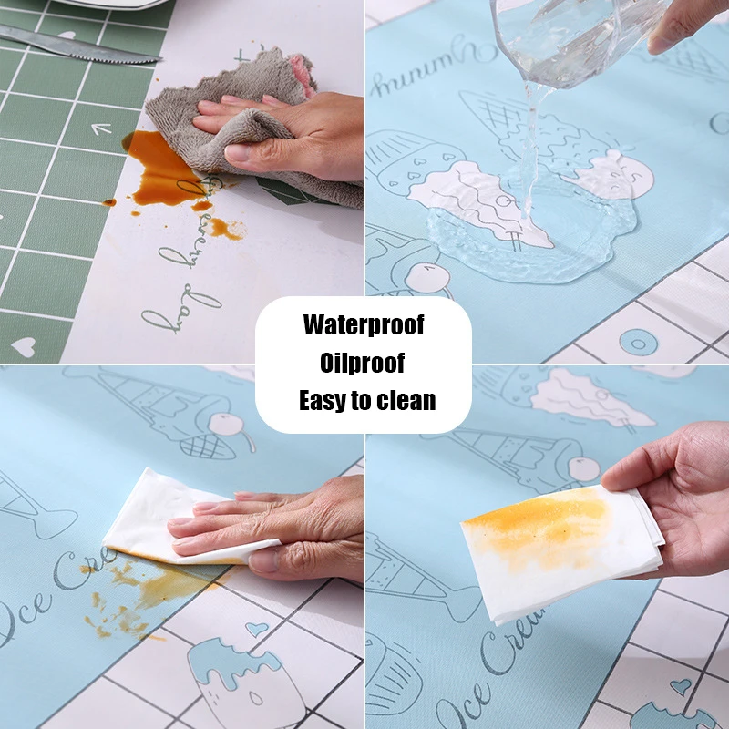 Скатерть Северная Европа водонепроницаемая Тонкая Пластиковая мягкая