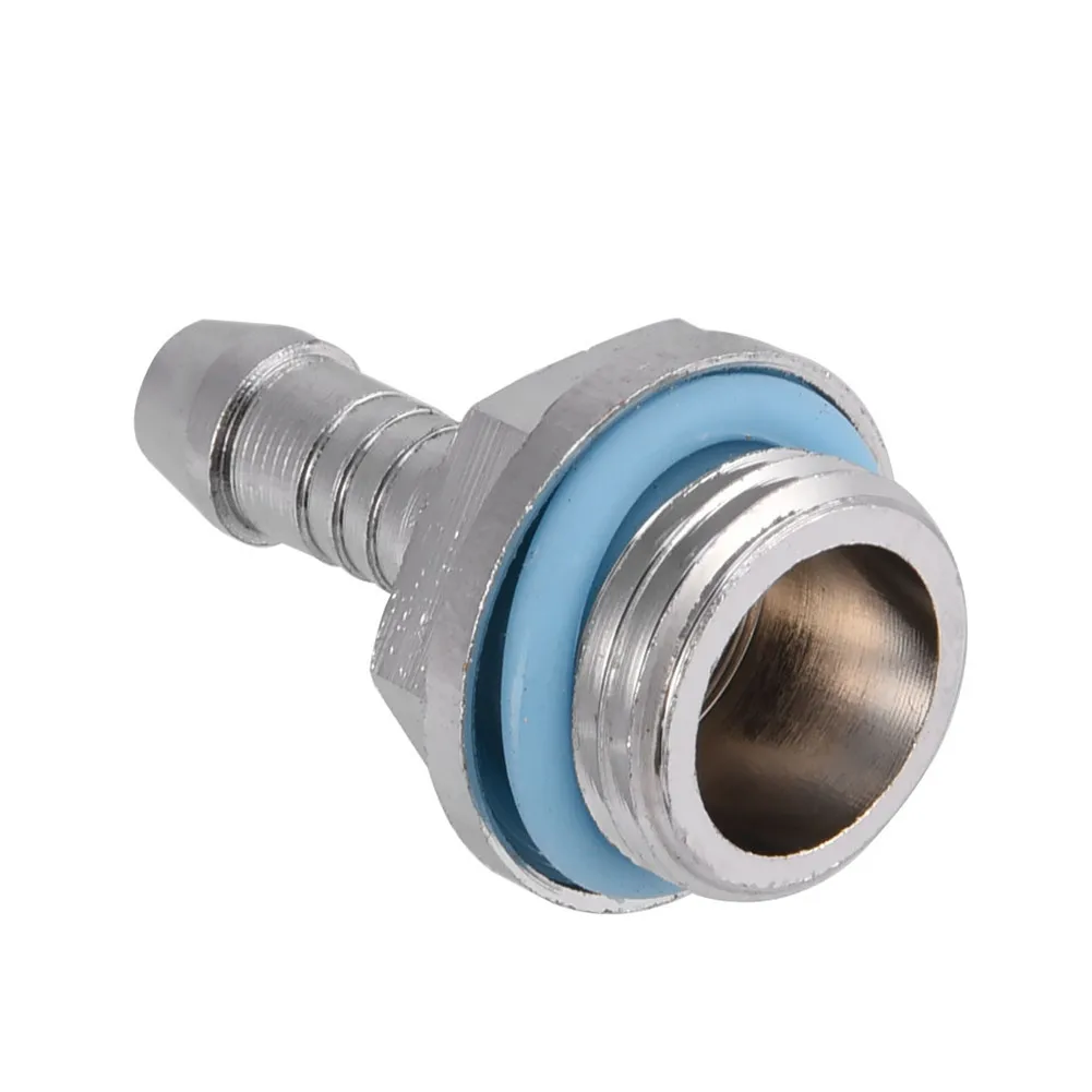 6 шт./компл. фитинг поликарбонат водяное охлаждение два сенсорных фитинга G1/4