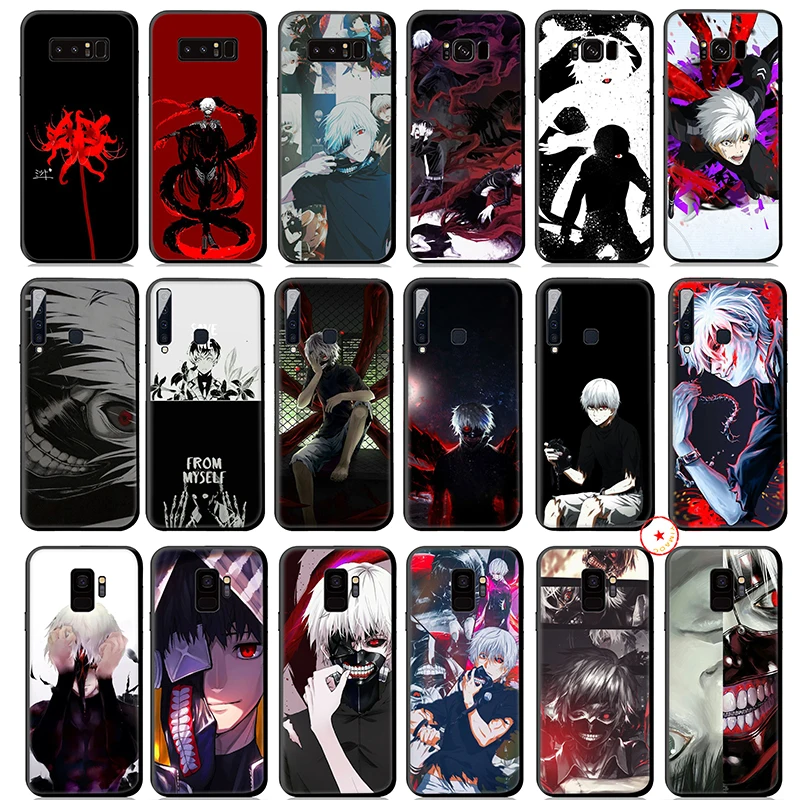 Одежда с надписью Tokyo Ghoul Мягкий силиконовый чехол для телефона samsung Galaxy A9 A8 A7 A6