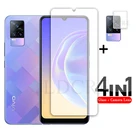 Закаленное стекло для HD-экрана Vivo V21e, 2 шт.