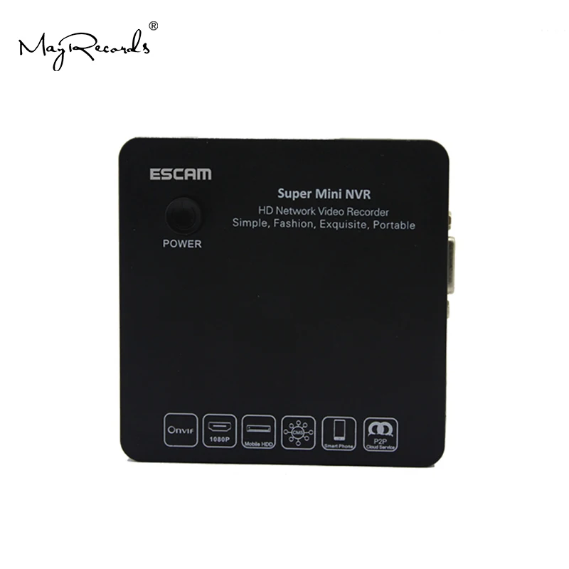 ESCAM K108 ONVIF 8CH NVR HD 1080 P/960 P/720 P Мини портативный сетевой видеорегистратор Поддержка