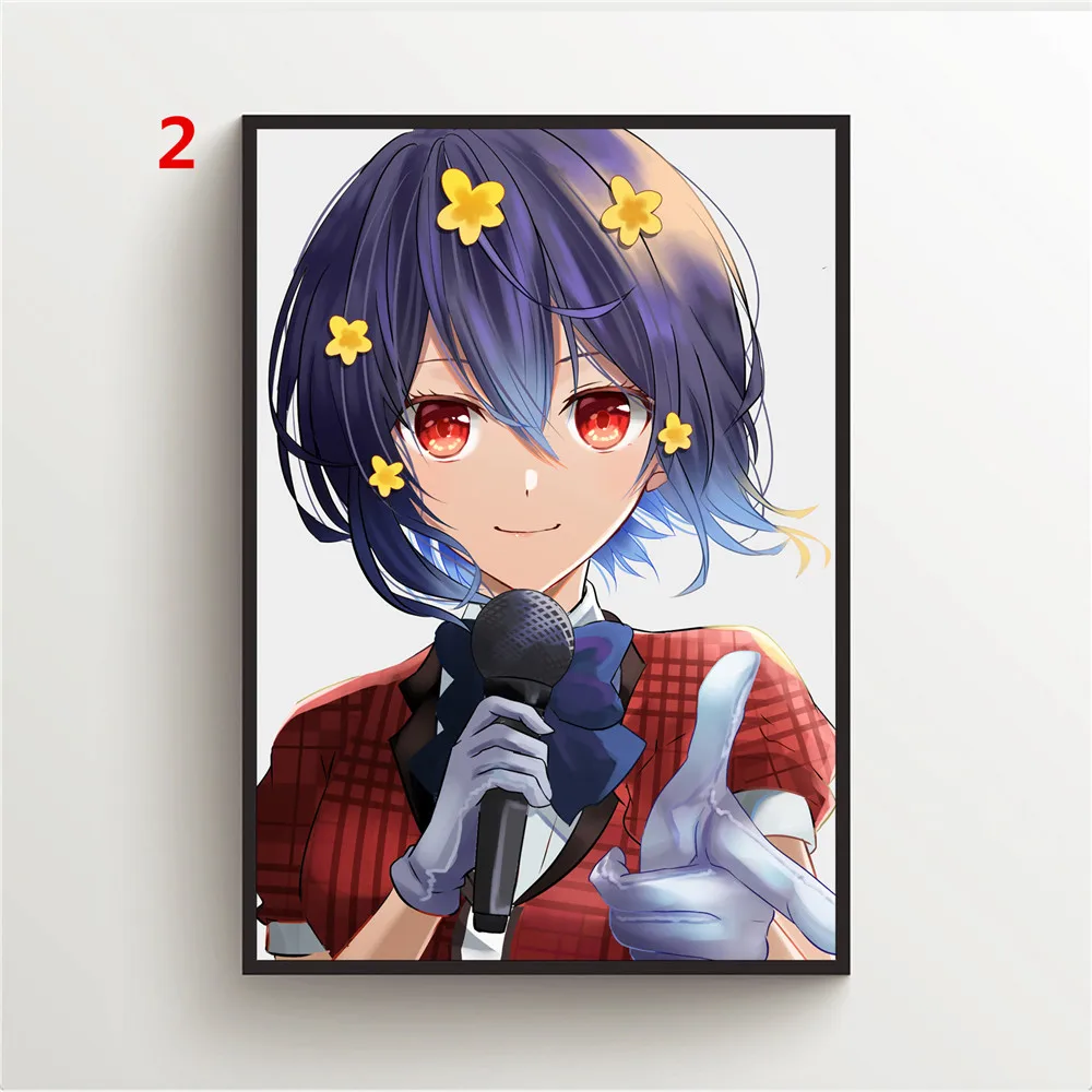 Картина на холсте WTQ аниме плакаты Zombieland Сага минимото Сакура Настенный декор