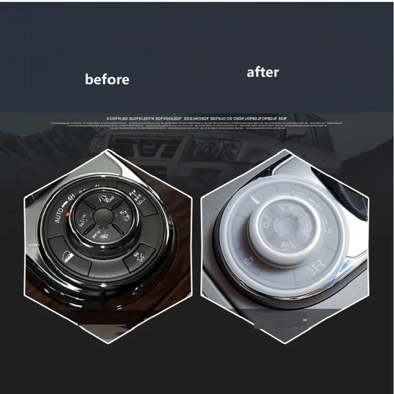 Автомобильная консоль переключатель управления центром Крышка для Nissan PATROL Y62