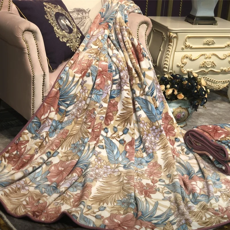 Роскошное Флисовое одеяло Супермягкие модные дизайнерские одеяла домашний